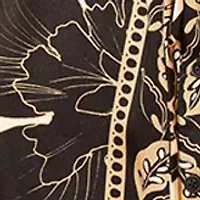 Women's Long Sleeve Floral Mini Dress