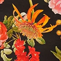 Women's Sleeveless Floral Printed Midi Dress