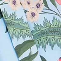 Women's Short Sleeve Printed Shirtdress