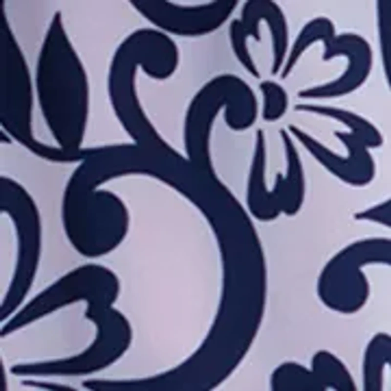 Women's Long Sleeve Crepe A-Line Dress