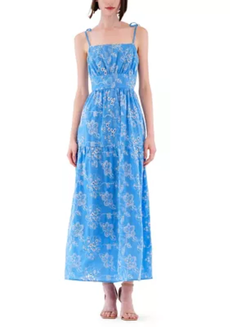 Women's Sleeveless Printed A-Line Blouse