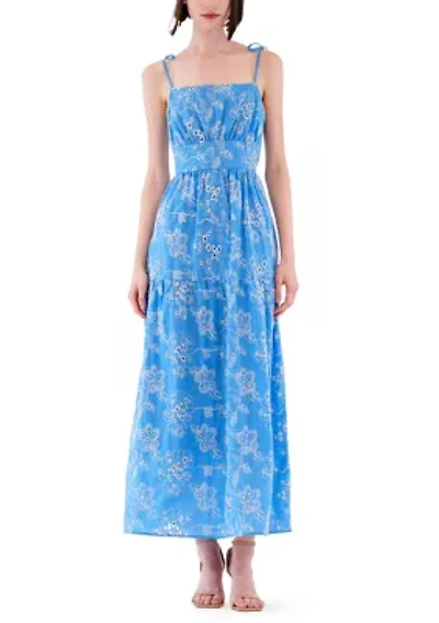 Women's Sleeveless Printed A-Line Blouse