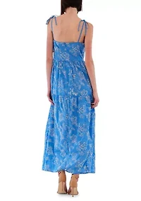 Women's Sleeveless Printed A-Line Blouse