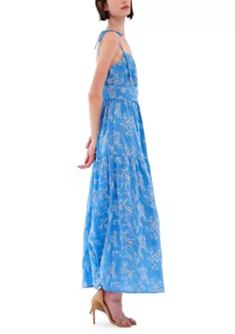Women's Sleeveless Printed A-Line Blouse