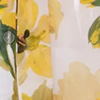 Women's Long Sleeve Floral Shirtdress