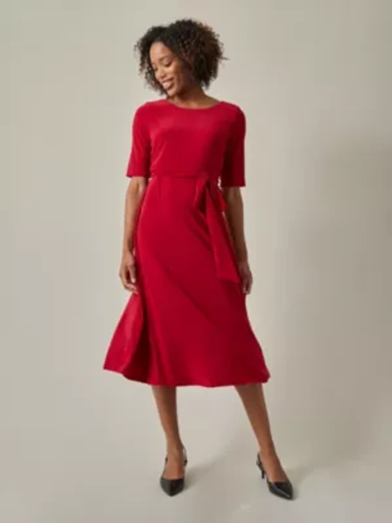 Women's Fit and Flare Dress