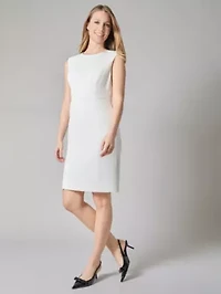 Extended Cap Sleeve Sheath Dress
