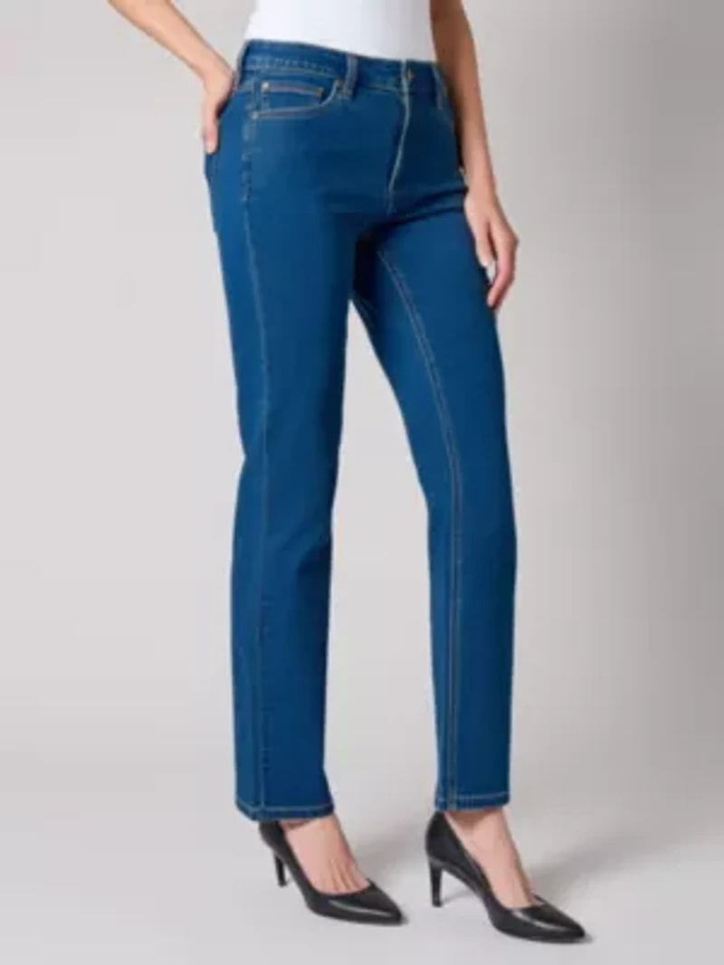 Five Pocket Straight Leg Jean