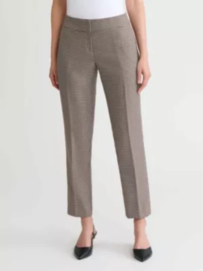 Women's Houndstooth Slim Leg Pant