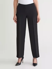 Women's Stretch Crepe Wide Leg Pant