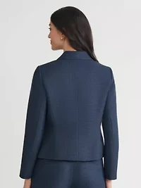 Petite Mini Check Four Pocket Jacket