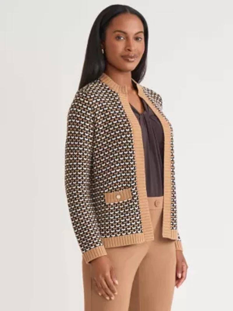 Women's Textured Stitch Cardigan