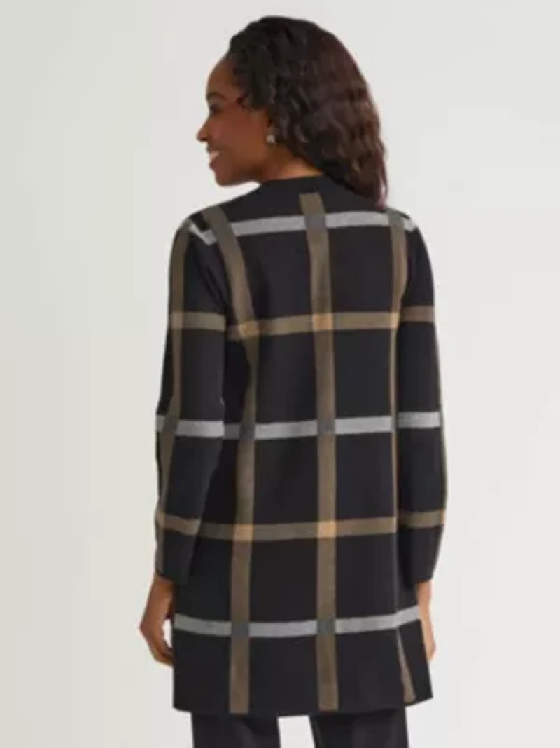 Petite Kissing Front Coatigan