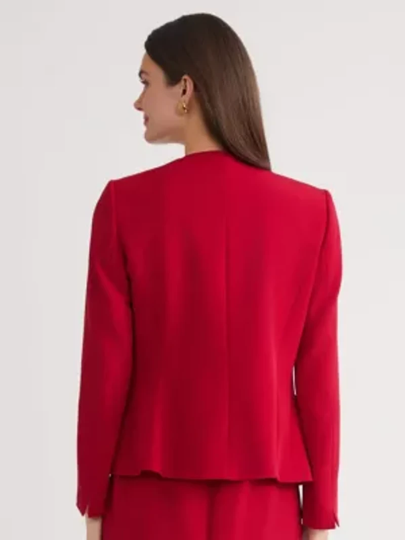 Women's Stretch Crepe Cardigan Jacket