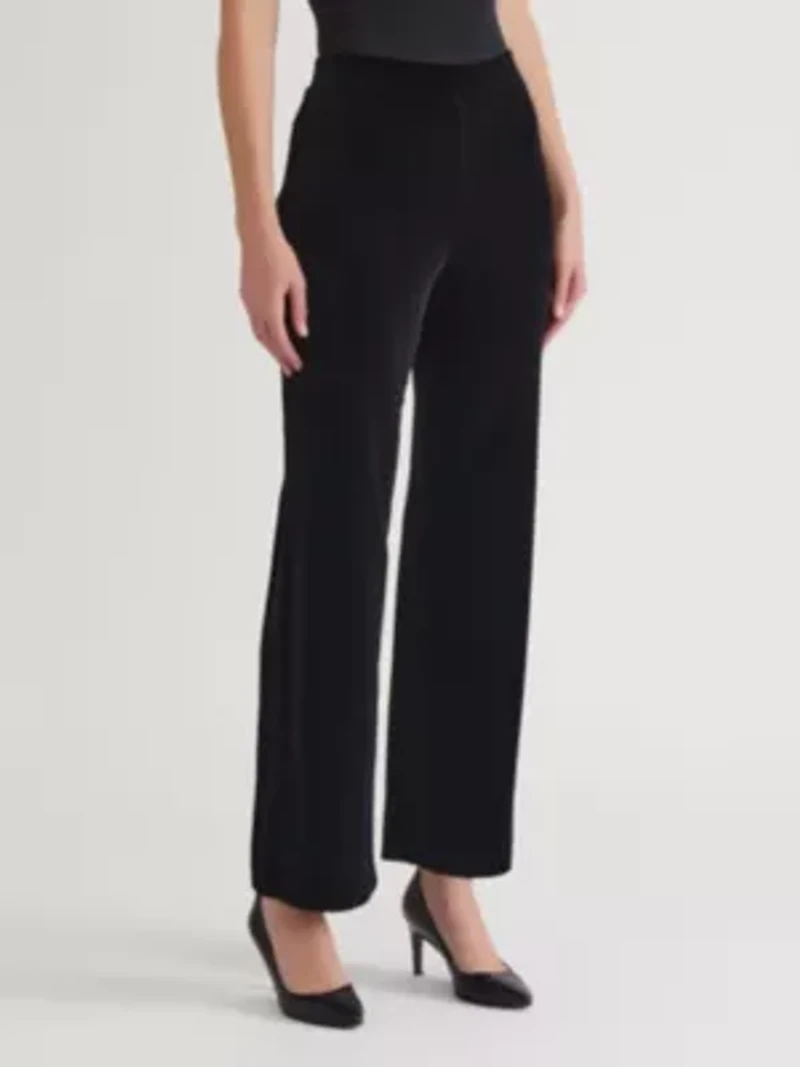 Women's Velvet Pull on Pant