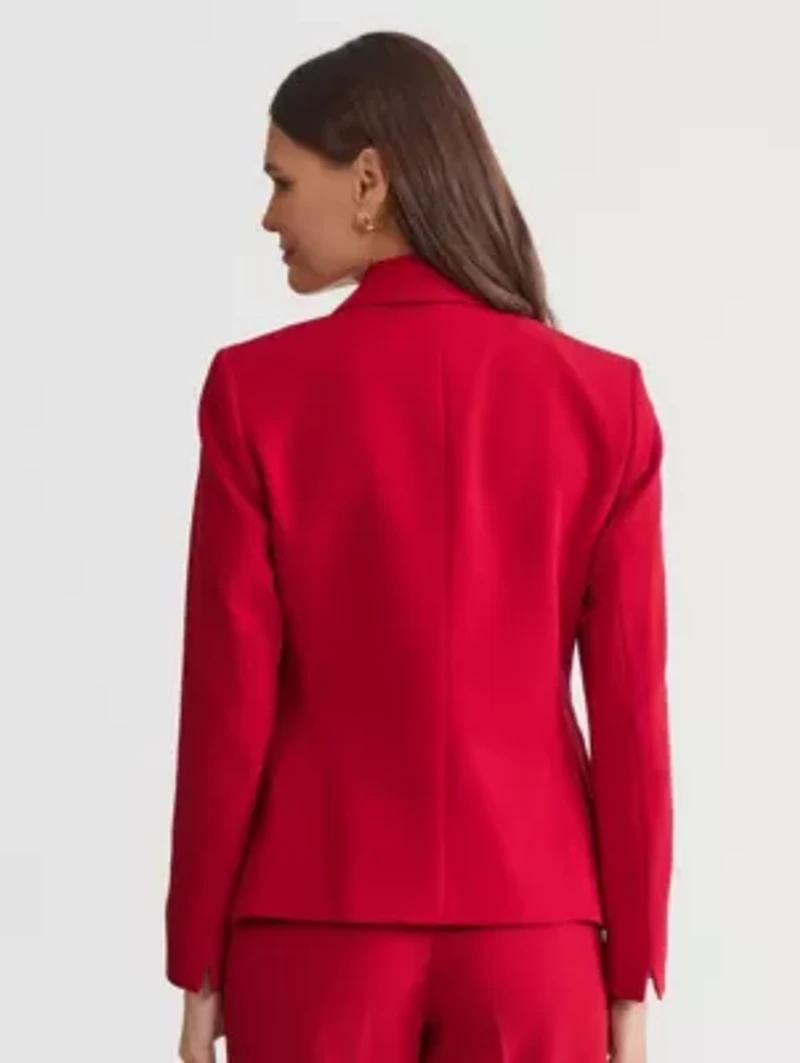 Women's Crepe Two Button Jacket