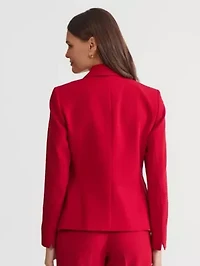 Women's Crepe Two Button Jacket