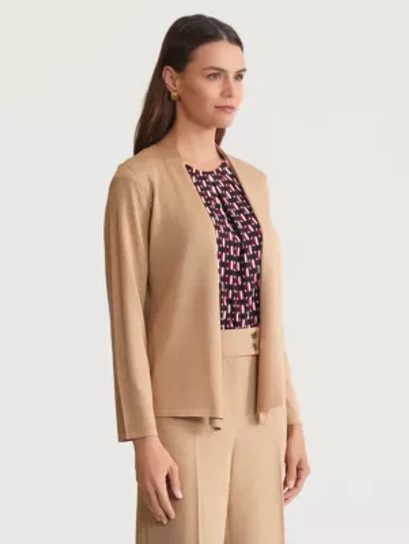 Women's Cardigan with Stitch Detail