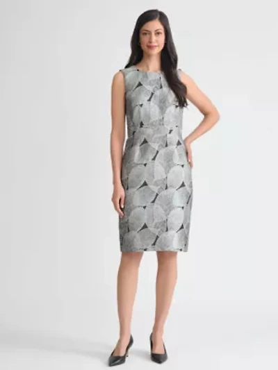 Women's Jacquard Sheath Dress