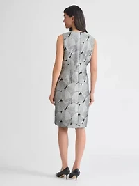 Women's Jacquard Sheath Dress