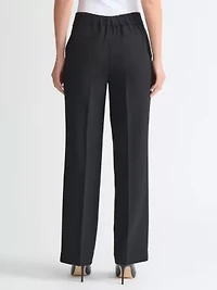 Petite Elastic Back Trouser Pant