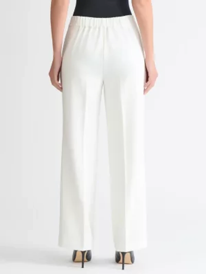 Petite Elastic Back Trouser Pant