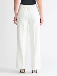 Petite Elastic Back Trouser Pant