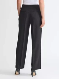 Women's Pinstripe Wide Leg Pant