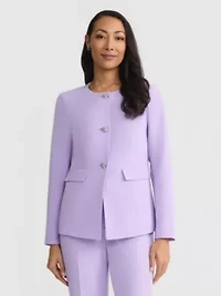Women's Three Bttn Peplum Jacket