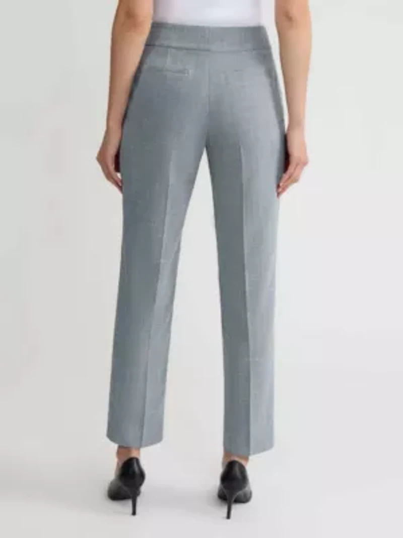 Women's Ava Plaid Straight Leg Pant