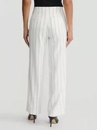 Women's Ava Pinstripe Wide Leg Pant