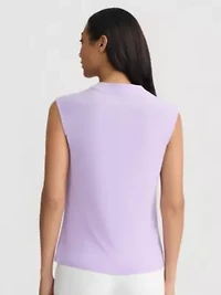 Petite Cowl Neck Knit Top