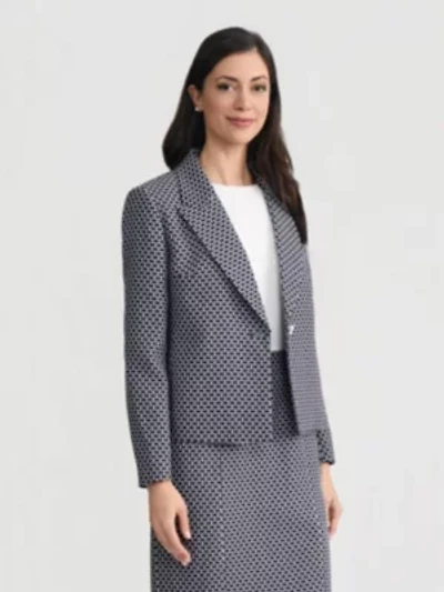 Women's Jacquard Cropped Jacket