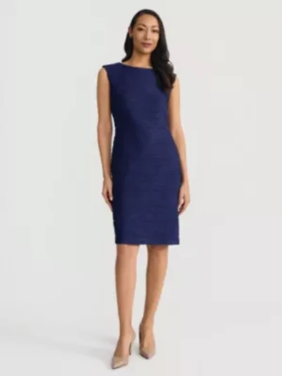 Petite Wave Knit Sheath Dress
