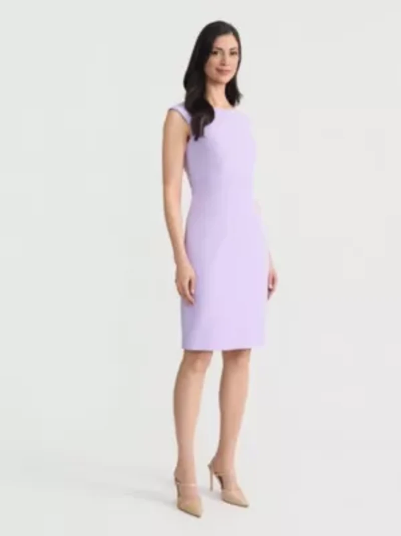 Women's Princess Seam Sheath Dress