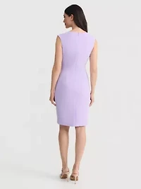Women's Princess Seam Sheath Dress