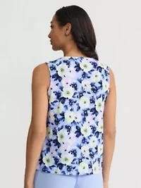 Women's Floral Print Knit Top