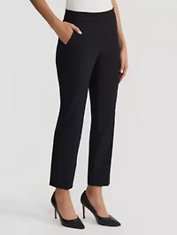 Petite Pull on Straight Leg Pant