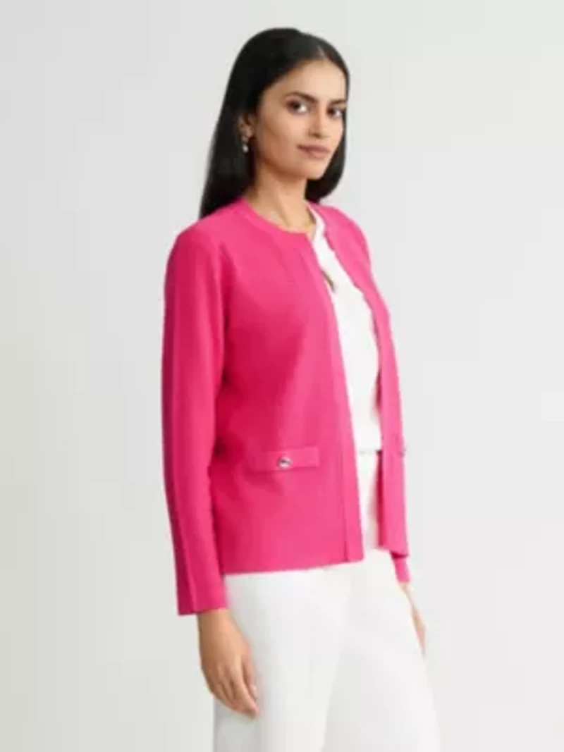 MISSY KISSING FRONT LADY CARDIGAN