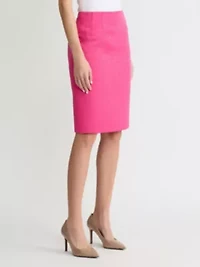 MISSY CIRCLE JACQUARD SLIM SKIRT