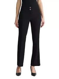 MISSY STRETCH CREPE AVA BOOTLEG PANT