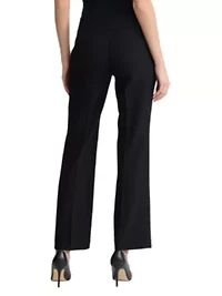 MISSY STRETCH CREPE AVA BOOTLEG PANT