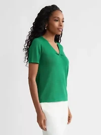 MISSY SHORT SLEEVE PULLOVER SWEATER