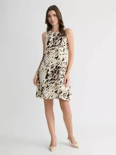 Missy Animal Print Swing Dress