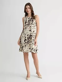 Missy Animal Print Swing Dress