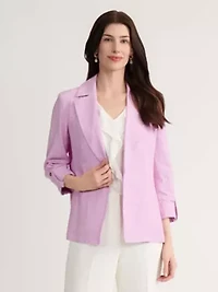 MISSY LINEN CARDIGAN JACKET