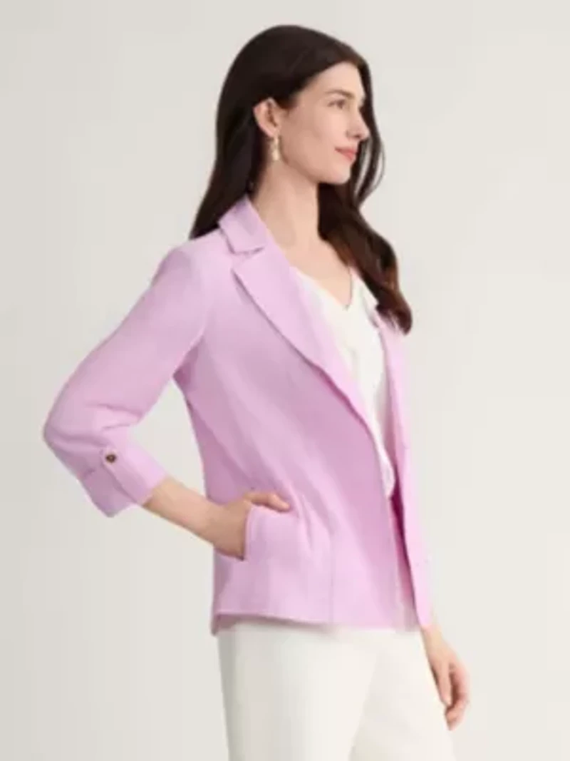 MISSY LINEN CARDIGAN JACKET