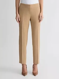 Missy Pebble Crepe Ava Straight Leg Pant
