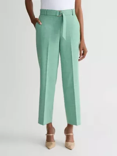 Missy Crossdye Linen Po Trouser W Belt
