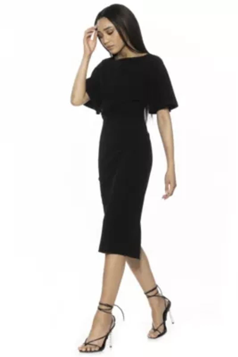 Ariah Flutter Sleeve Sheath Dress